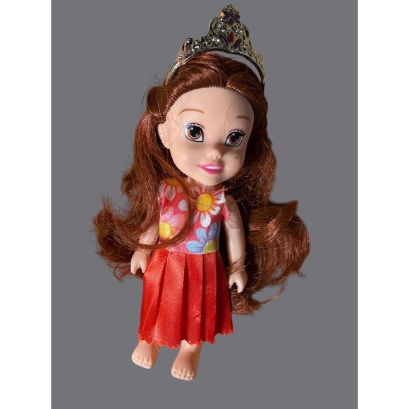 Miniature Fashion Dolls With Colorful Outfits and Hair Set of 5 dolls - Picture 5 of 13